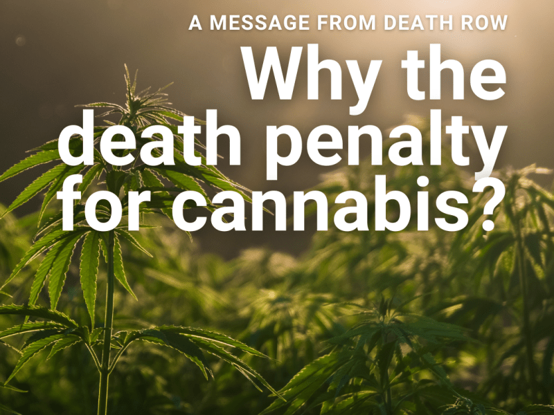 Why the death penalty for&nbsp;cannabis?